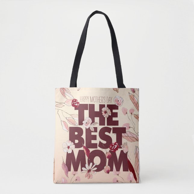 Bolsa Tote A Melhor Mãe | DIA DE AS MÃES (Frente)