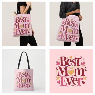 Bolsa Tote A Melhor Mãe Do dia de as mães