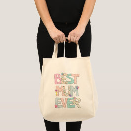 Bolsa Tote A melhor Mãe do mercado Tote Bag