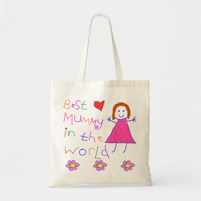 Bolsa Tote A melhor mamã no mundo (Frente)