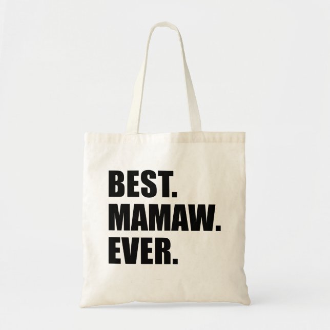 Bolsa Tote A melhor sacola da avó de Mamaw nunca (Frente)