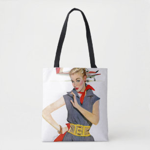 Bolsa Tote A menina que roubou aviões