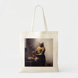Bolsa Tote A Milkmaid de Johannes Vermeer