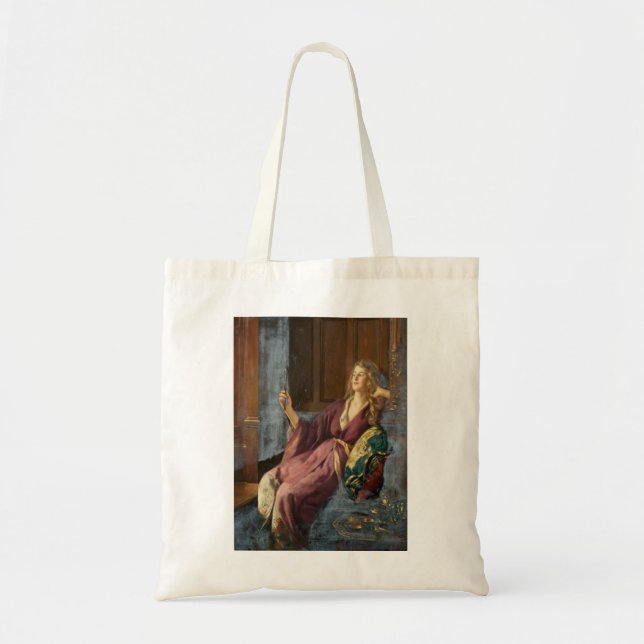 Bolsa Tote A Minx Sedutora (por John Collier) (Frente)