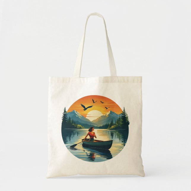Bolsa Tote A mulher barco (Frente)
