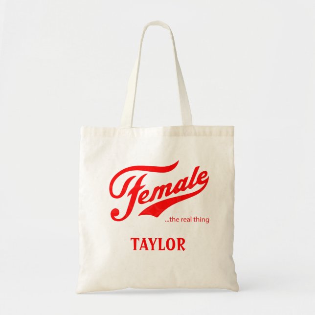 Bolsa Tote A mulher é a verdadeira dona de Bridesmaid. (Frente)