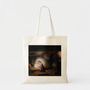 Bolsa Tote A Natividade do Cristo (por Vladimir Borovikovsky)