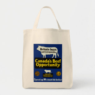 Bolsa Tote A oportunidade de carne do Canadá