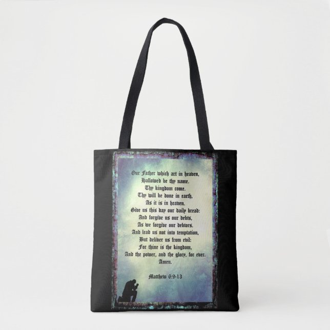 Bolsa Tote A Oração do Senhor (Frente)