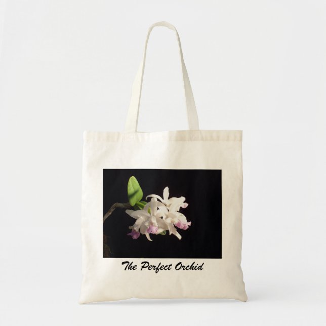 Bolsa Tote A Orquídea Perfeita (Frente)