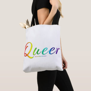 Bolsa Tote A palavra expressiva única e estranha de SlipperyJ
