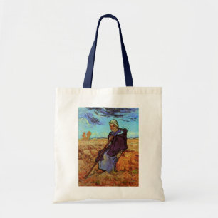 Bolsa Tote A Pastora (segundo Millet) por Vincent van Gogh