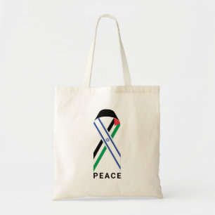 Bolsa Tote A paz em Israel e na Palestina