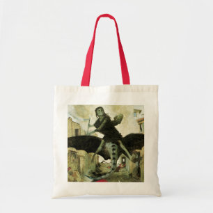 Bolsa Tote A Peste por Arnold Bocklin, Simbolismo Vintage