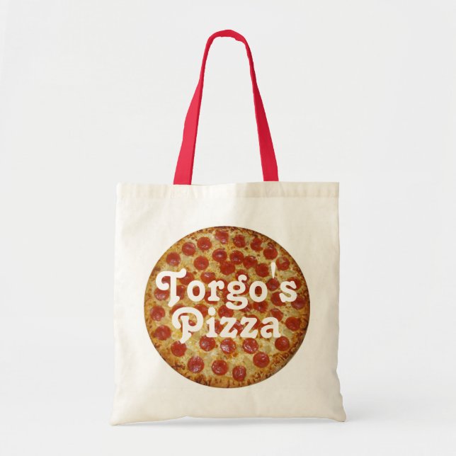 Bolsa Tote A pizza de Torgo (Frente)