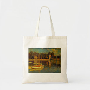 Bolsa Tote A Ponte em Argenteuil por Claude Monet