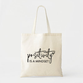 Bolsa Tote A Positividade Minimalista Simples é um Saco de To
