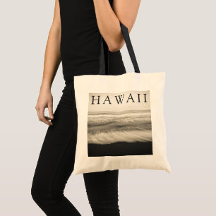 Bolsa Tote A Praia da Grande Ilha do Havaí