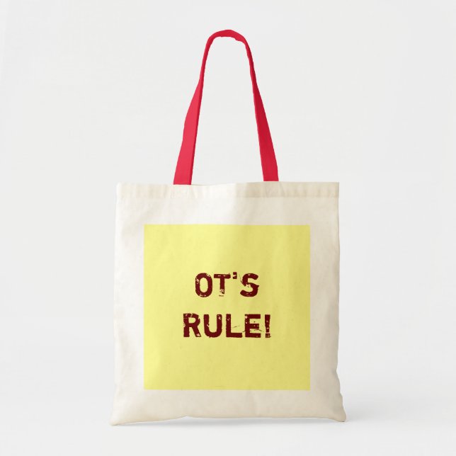 Bolsa Tote A regra de OT! (Frente)