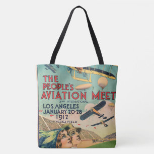 Bolsa Tote A Reunião de Aviação do Povo