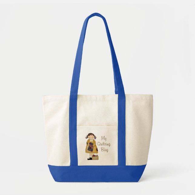 Bolsa Tote A sacola de Quilter (Frente)
