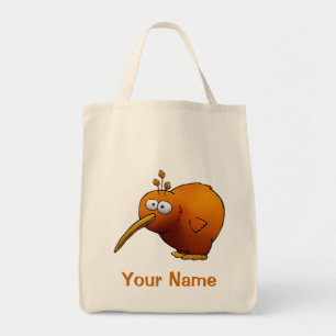 Bolsa Tote A sacola, desenhos animados bonitos do pássaro do