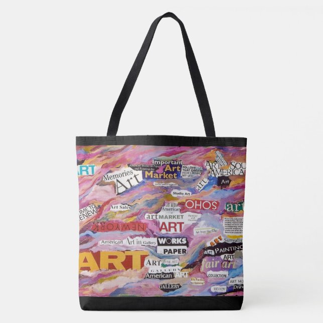 Bolsa Tote A sacola do artista (Frente)