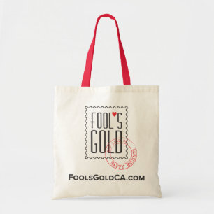 Bolsa Tote A sacola Dourado do tolo