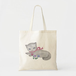 Bolsa Tote A sacola pequena do gatinho