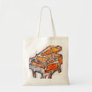 Bolsa Tote A sacola perfeita da lição de piano