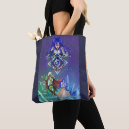 Bolsa Tote A Saga dos Golfinhos Prateados: Da vida e do Amor