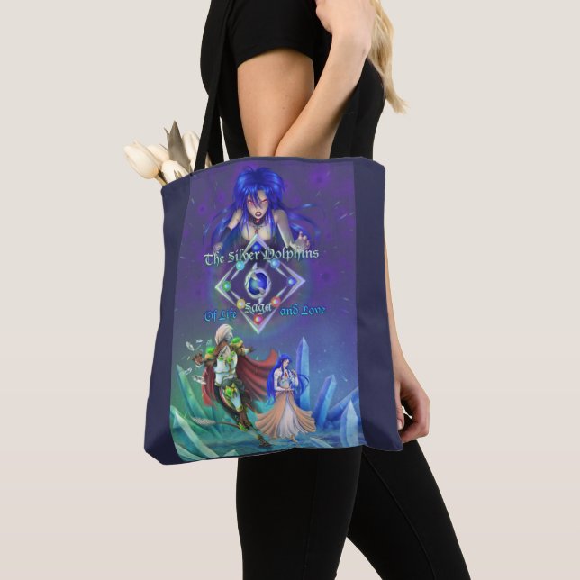Bolsa Tote A Saga dos Golfinhos Prateados: Da vida e do Amor (Close Up)