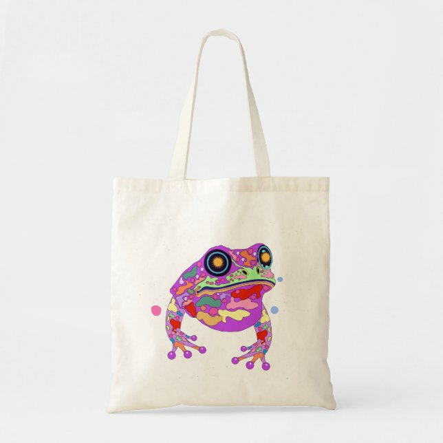 Bolsa Tote A Sapo Celestial (Frente)