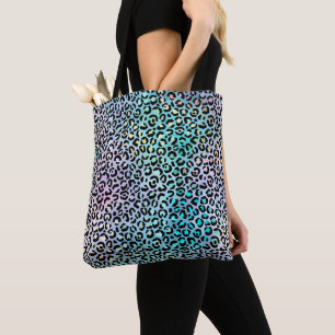Bolsa Tote A Série Leopardo Iridescente Design 8