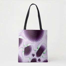 Bolsa Tote À sombra da cor Violeta