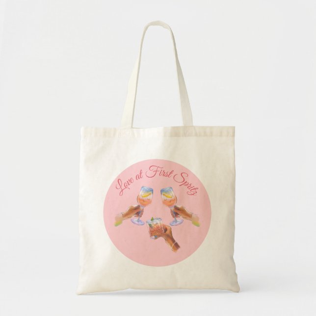 Bolsa Tote A Spritz Squad | Tema de festa de despedida de sol (Frente)