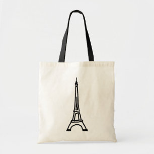 Bolsa Tote A Torre Eiffel
