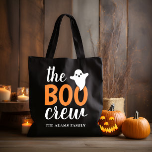Bolsa Tote A Turma do Boo Preto Halloween Doces ou Travessura