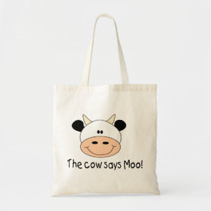 Bolsa Tote A vaca diz o MOO