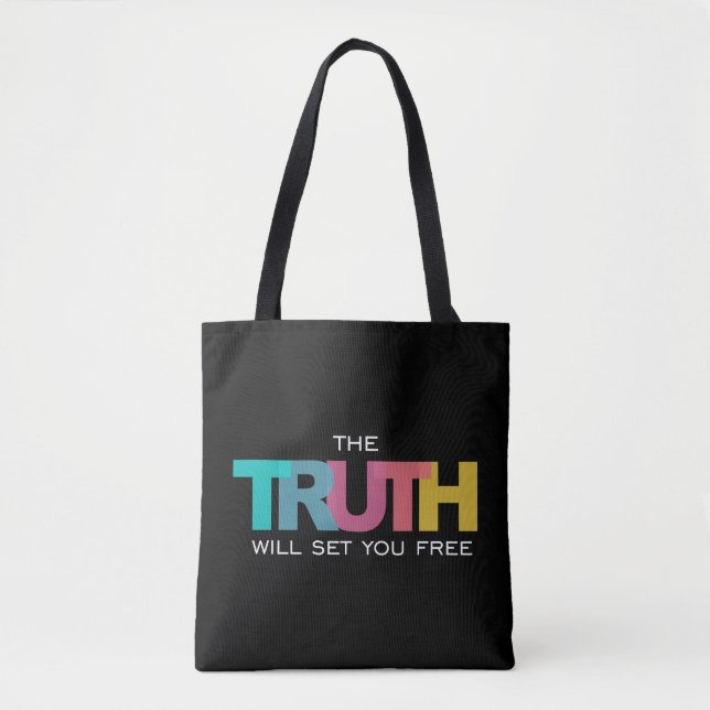 Bolsa Tote A Verdade te libertará (Frente)