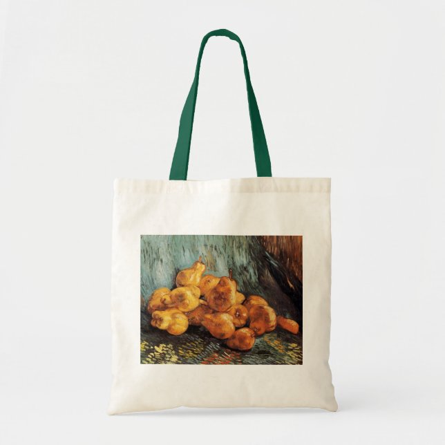 Bolsa Tote A vida com o Quince Pears de Vincent van Gogh (Frente)