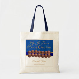 Bolsa Tote A Vida é Como uma Caixa de Chocolates