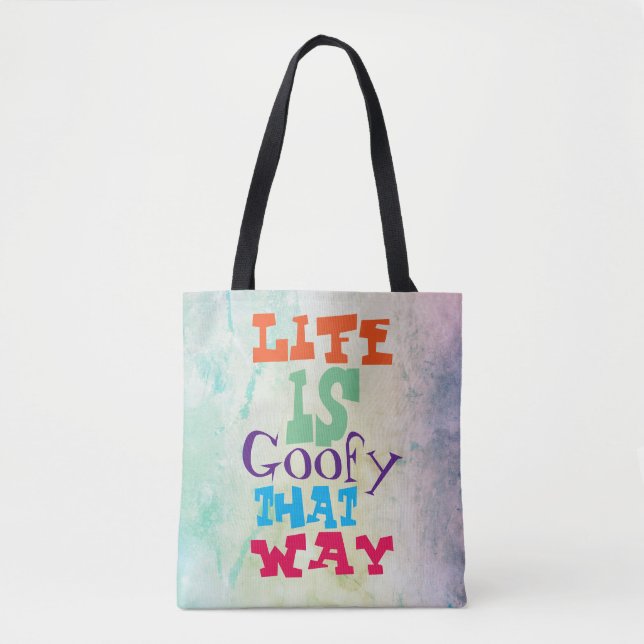 Bolsa Tote A vida é fofa assim (Frente)