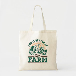 Bolsa Tote A Vida É Melhor Na Fazenda