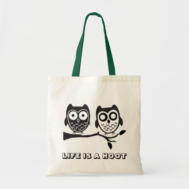 BOLSA TOTE A VIDA É UMA BUZINA (Frente)