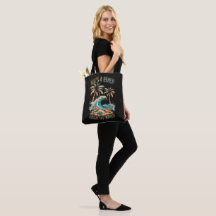 Bolsa Tote A Vida é uma Praia Férias de Verão Praia Tropical