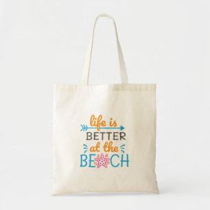 Bolsa Tote A Vida Excelente É Melhor Na Praia