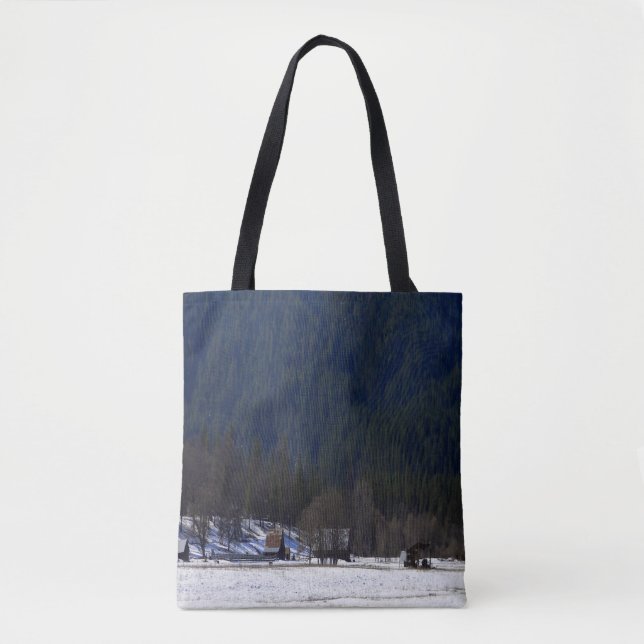 Bolsa Tote A vida selvagem de Lil nas montanhas... (Frente)
