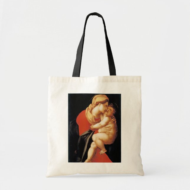 Bolsa Tote A Virgem e a Criança (Frente)