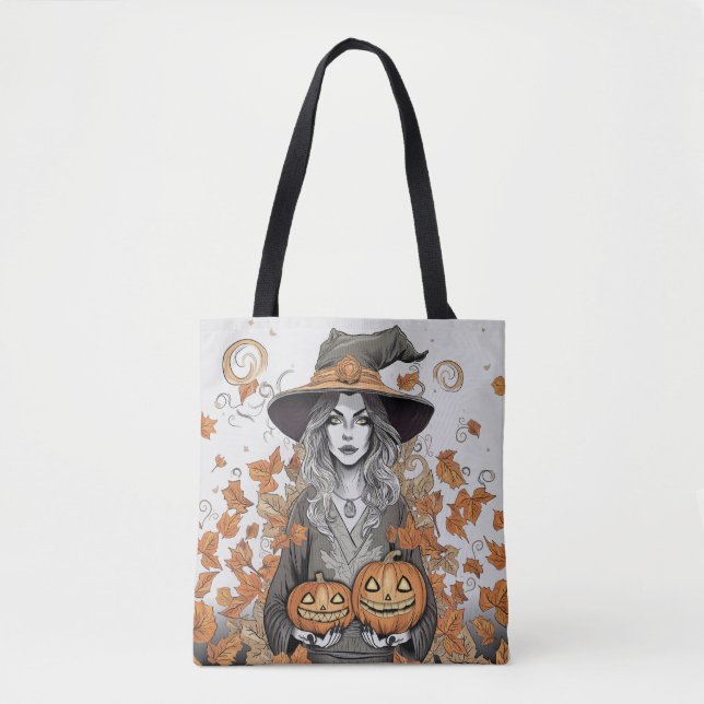 Bolsa Tote A witch's love (Frente)